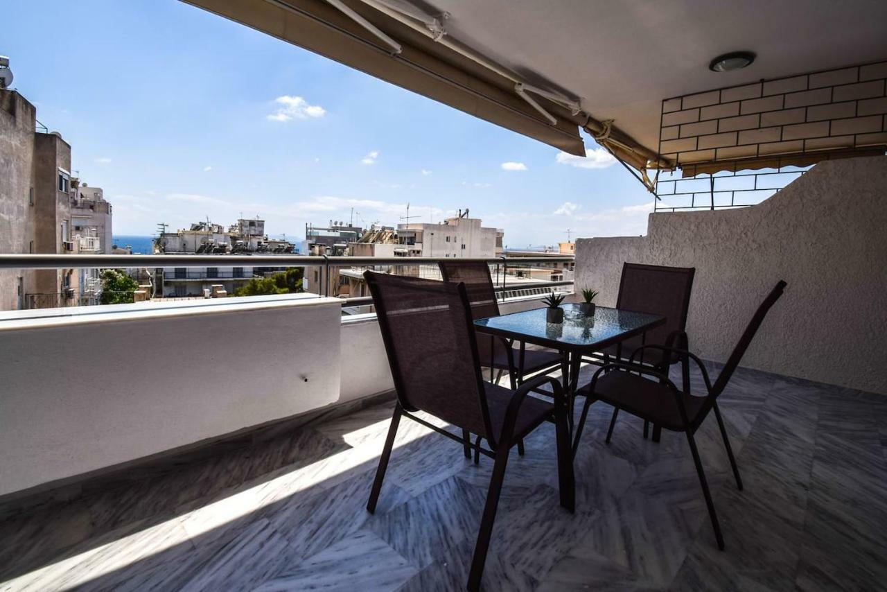 Appartement Penthouse 3Bd Apt W/ Sea-View In Athenian Riviera Extérieur photo